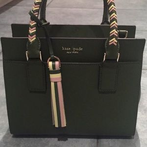 Kate spade Cameron woven small satchel